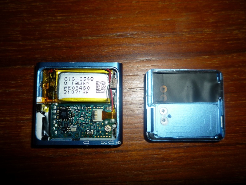 Inside a 4th gen iPod Shuffle